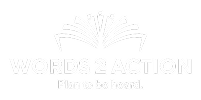 Words2Action Logo White 1